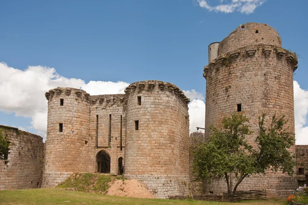 Velho castelo medieval na França, Europa — Fotografia de Stock