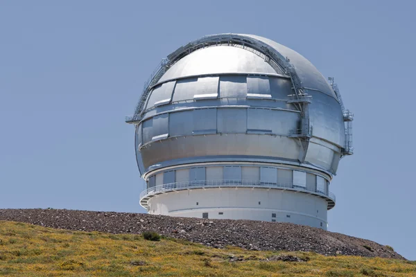 Observatoř na la palma, Kanárské ostrovy — Stock fotografie