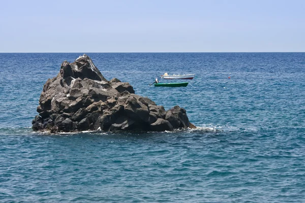 ボートで海岸のラパルマ島、カナリア諸島 — ストック写真