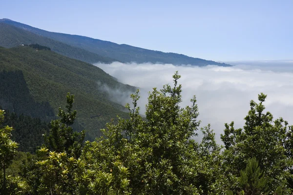 Cloud sheet at La Palma, Canary Islands — Stock Photo, Image