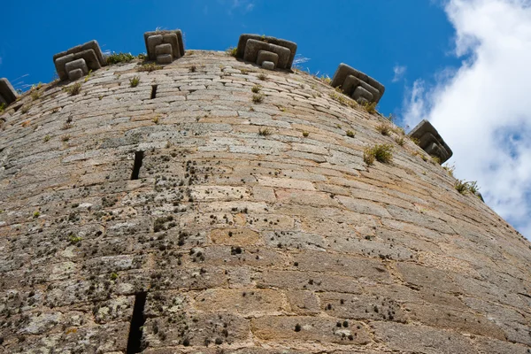 一个古老的中世纪城堡，在法国的塔 — 图库照片