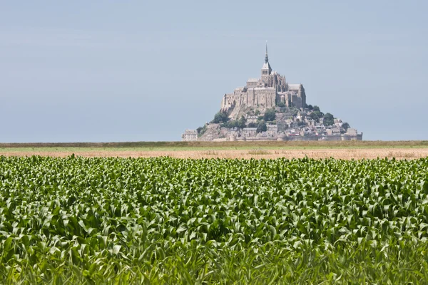 Mont helgon Michel i normandy — Stockfoto