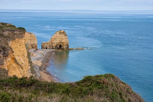 stock image Pont du Hoc, Battlefield in WW2 during the invasion of Normandy