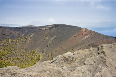 Volcan at La Palma, Canary Islands clipart