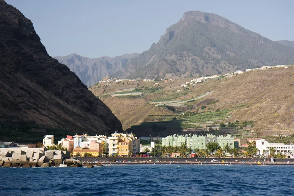 Paisaje urbano en Puerto Tazacorte, La Palma — Foto de Stock