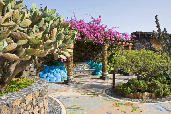 Plaza glorieta de la palma, canary Islands — Stok fotoğraf