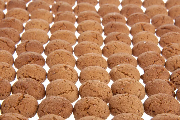 Pozadí ginger ořechů, holandský sladkosti pro oslavu s — Stock fotografie