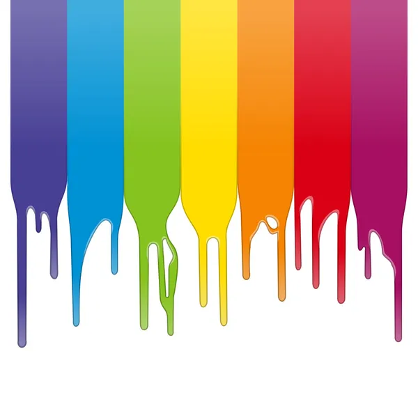 Peinture de couleur vectorielle — Image vectorielle