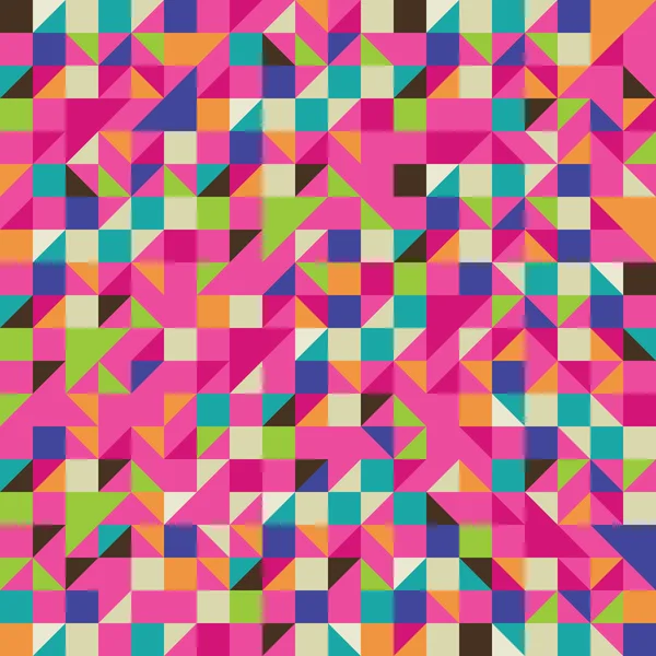Ilustración colorida de mosaico — Vector de stock