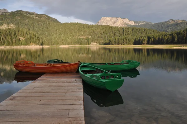 Lago Negro en Montenegro Fotos de stock