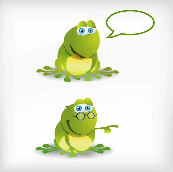 博士蛙 — 图库矢量图片