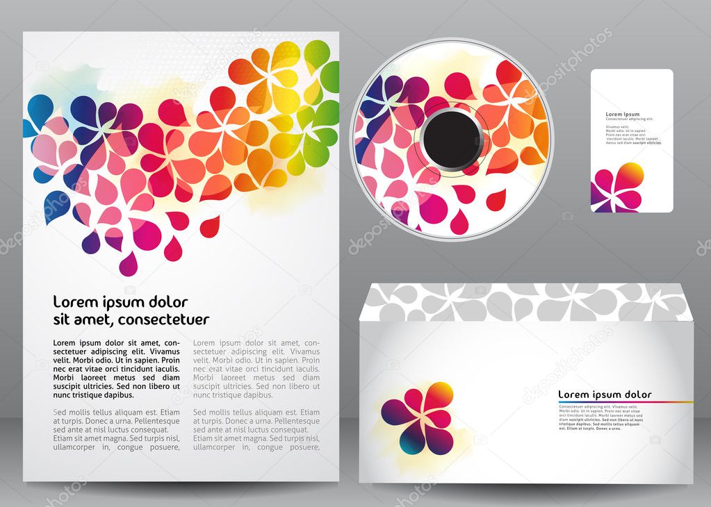 Colorful template design