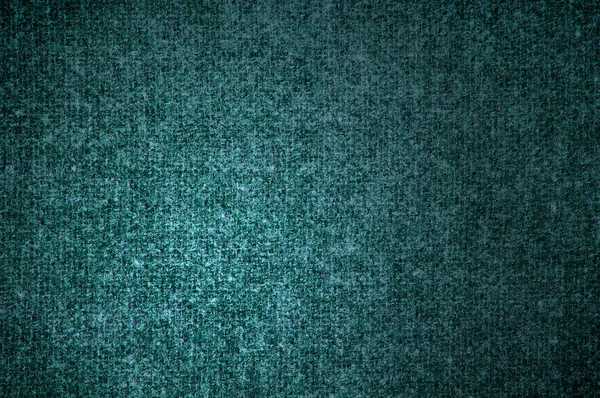 Texture woolen fabric green color — Stock Photo, Image