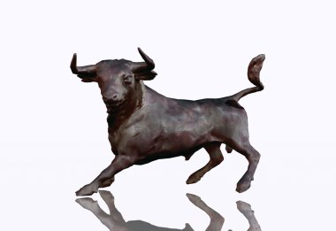 Black bull clipart