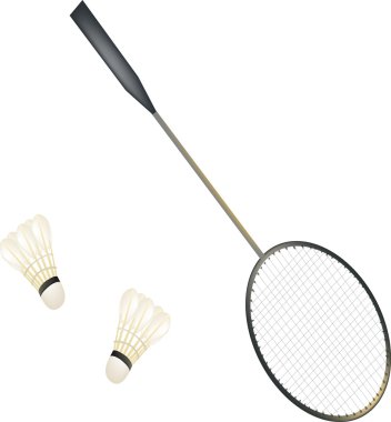 Badminton clipart