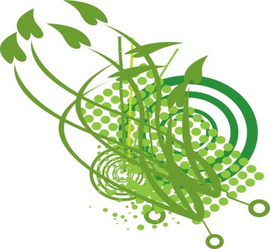 Soyut doğa arkaplanı