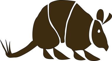 Armadillo clipart