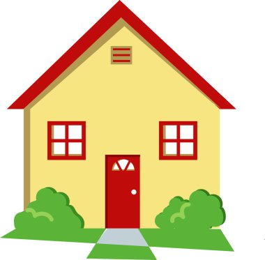 House for sale clipart