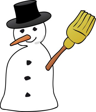 Snowman clipart