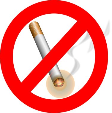 Stop smoking clipart