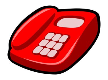 kırmızı telefon