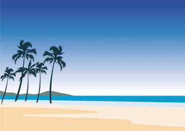 Vacances à la plage clipart