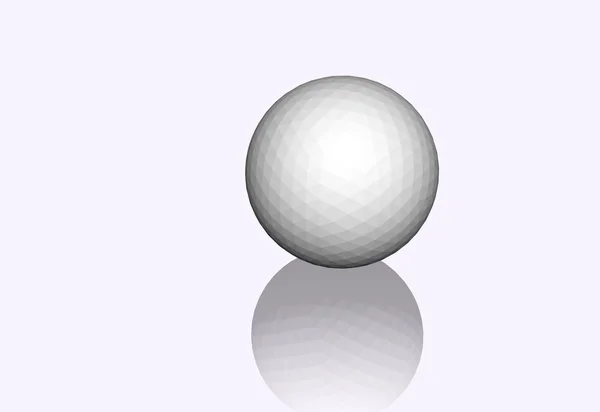 Ball for à golf — Stockfoto