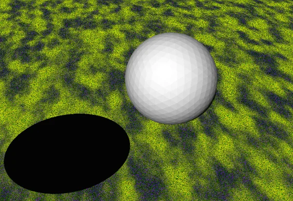 Bola para um golfe — Fotografia de Stock