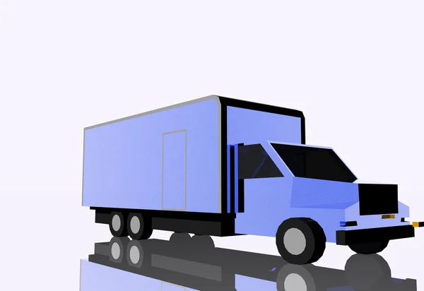 Illustrazione camion — Foto Stock