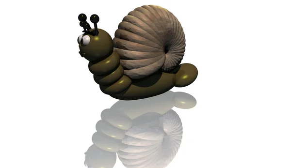 만화 달팽이 — 스톡 사진