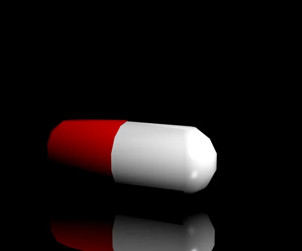 Pill illustration — Stock Photo, Image