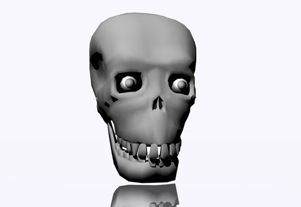 Human skull — Stock Photo, Image