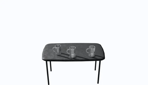 โต๊ะกาแฟโมเดิร์น — ภาพถ่ายสต็อก