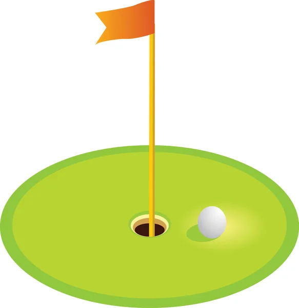 Ilustración golf — Foto de Stock