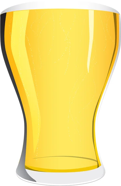 Glas für Bier — Stockfoto