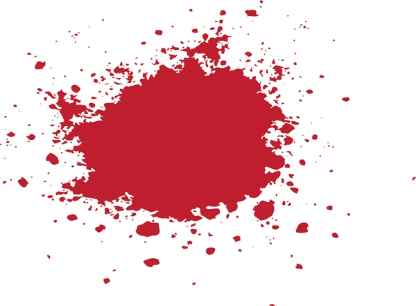 Rozprysk krwi — Zdjęcie stockowe