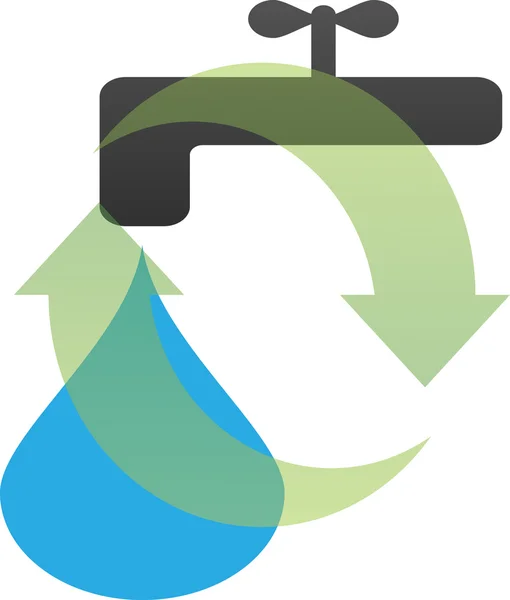 Conceptuele recycle teken — Stockfoto