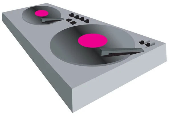 DJ gramofony — Zdjęcie stockowe