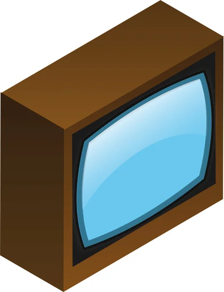 Velha TV — Fotografia de Stock