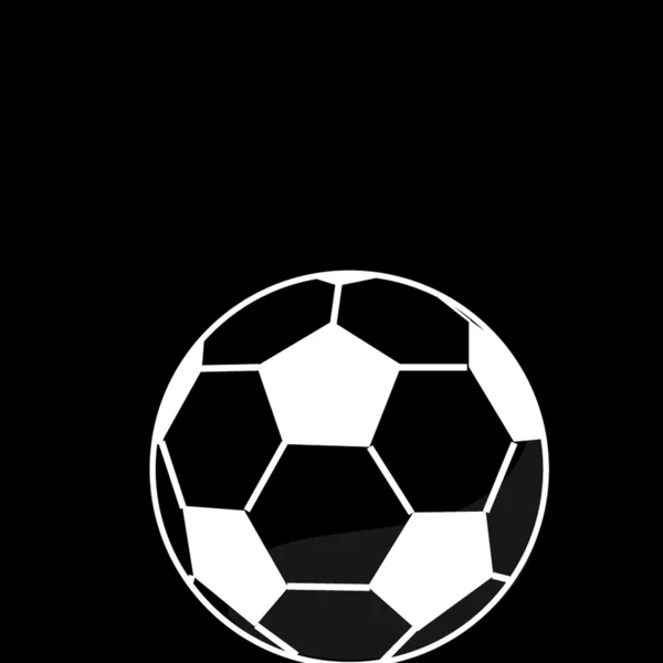 Ποδόσφαιρο μπάλα ποδοσφαίρου — Φωτογραφία Αρχείου