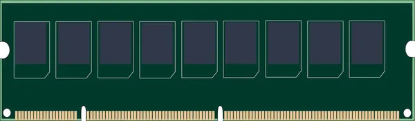 Scheda di memoria RAM del computer — Foto Stock