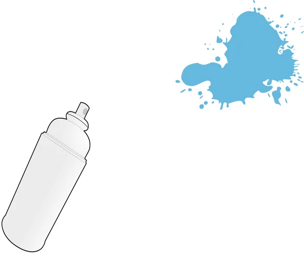 Tinta spray pode — Fotografia de Stock