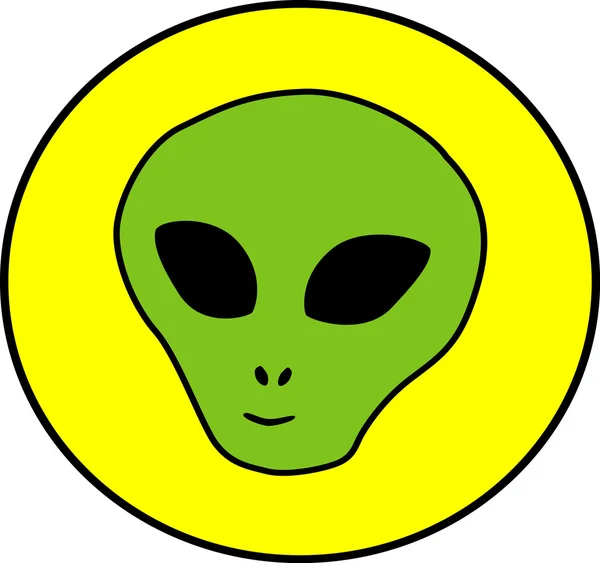 Alien illustration — Stock Photo, Image
