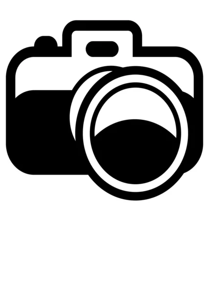 Εικονογράφηση φωτογραφική μηχανή — Φωτογραφία Αρχείου