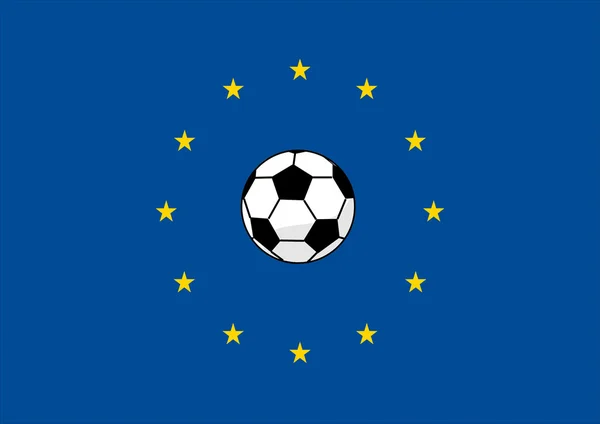 Euron 2012 fotbollsspel — Stockfoto
