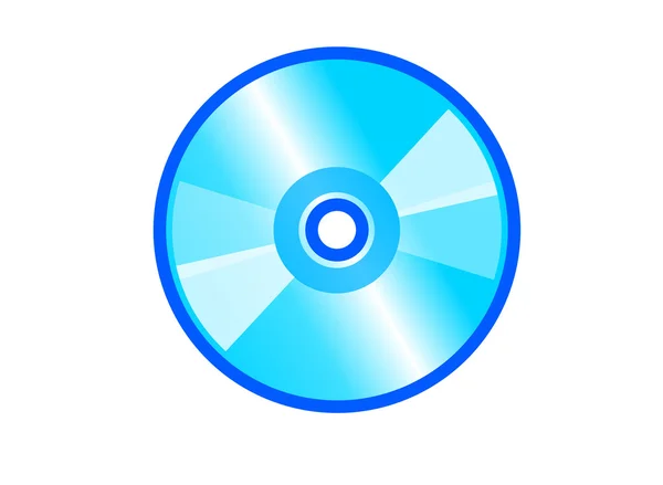 CD azul — Fotografia de Stock