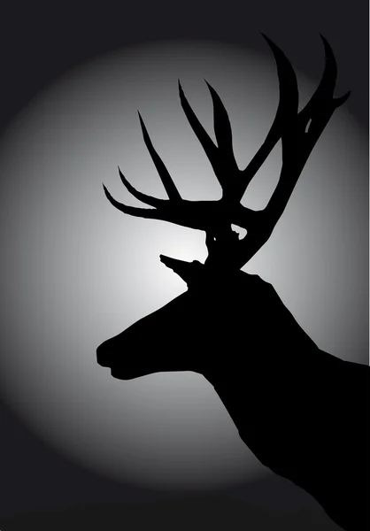 Deer illustration — Stock Photo, Image