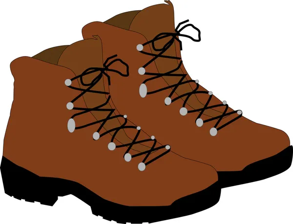 Zware hiking boots — Stockfoto