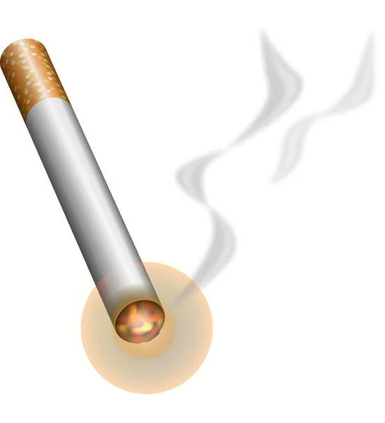 Smoking illustration — Stock Photo, Image