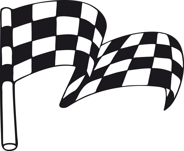 Bandeira de corrida — Fotografia de Stock